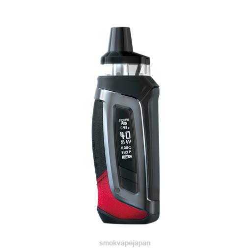 SMOK 電子タバコ - SMOK Morph ポッド-40キット 黒赤 BP62214