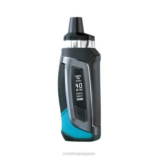 SMOK ベイプ - SMOK Morph ポッド-40キット 黒緑 BP62217