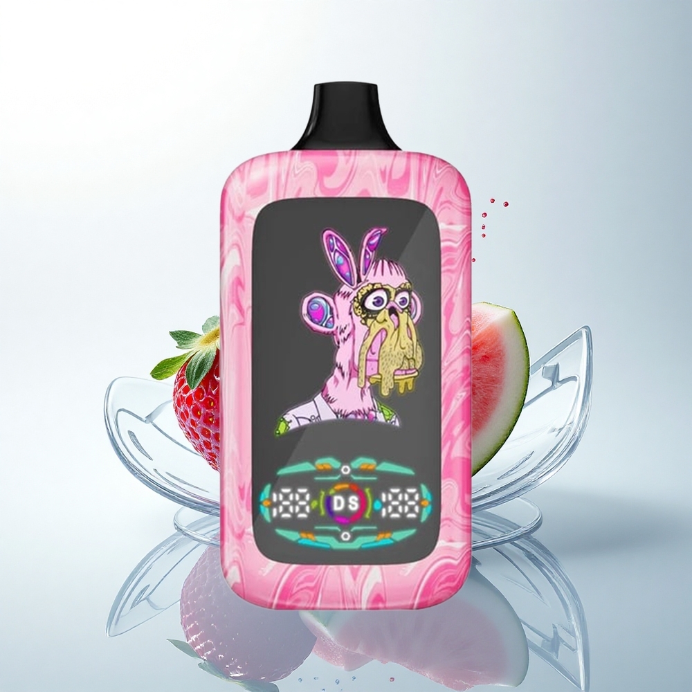Fumot Digital Monkey 20000/40000 Puffs イチゴスイカ デュアルメッシュコイル 0%
