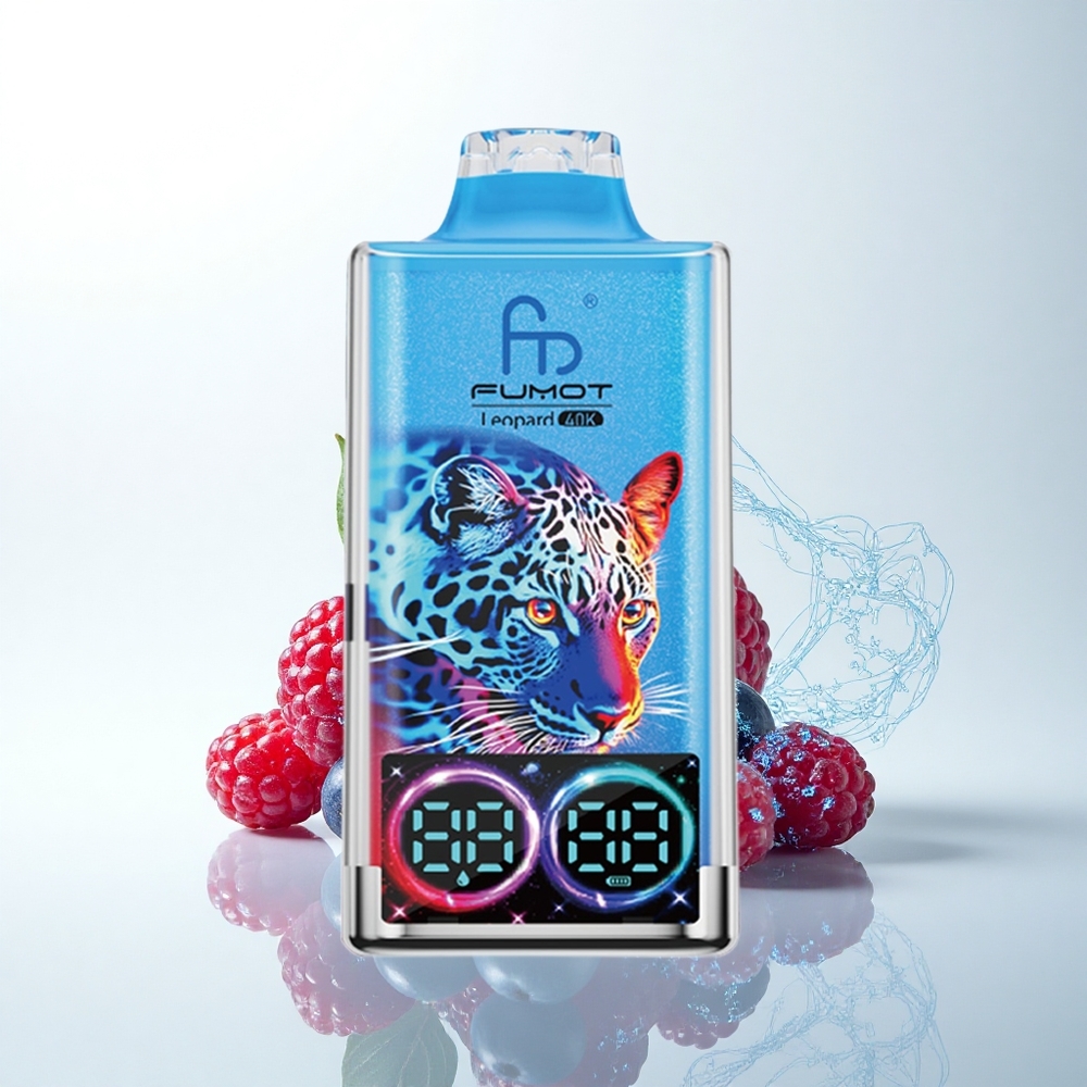 Fumot Leopard 40K Puffs ミックスベリー デュアルメッシュ 5% ニコチン
