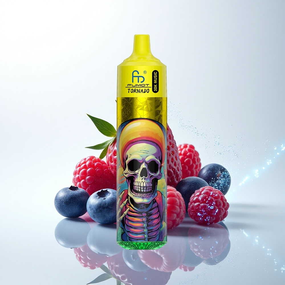 Fumot Randm Tornado 30000 Puffs ストロベリーブルーベリーラズベリー30mL2%1.0Ω