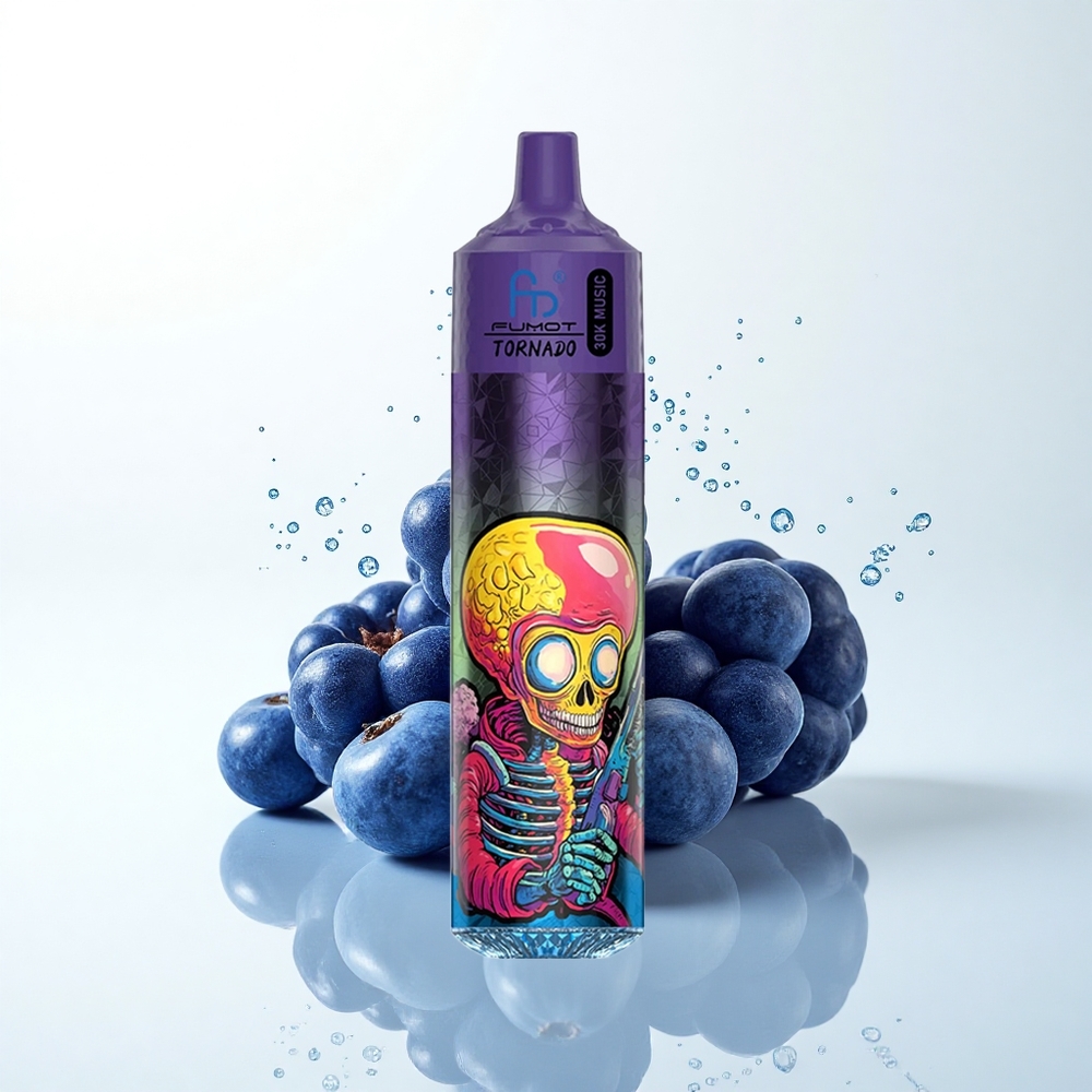 Fumot Randm Tornado 30000 Puffs ブルーベリーブラックベリー30mL2%5%600mAh