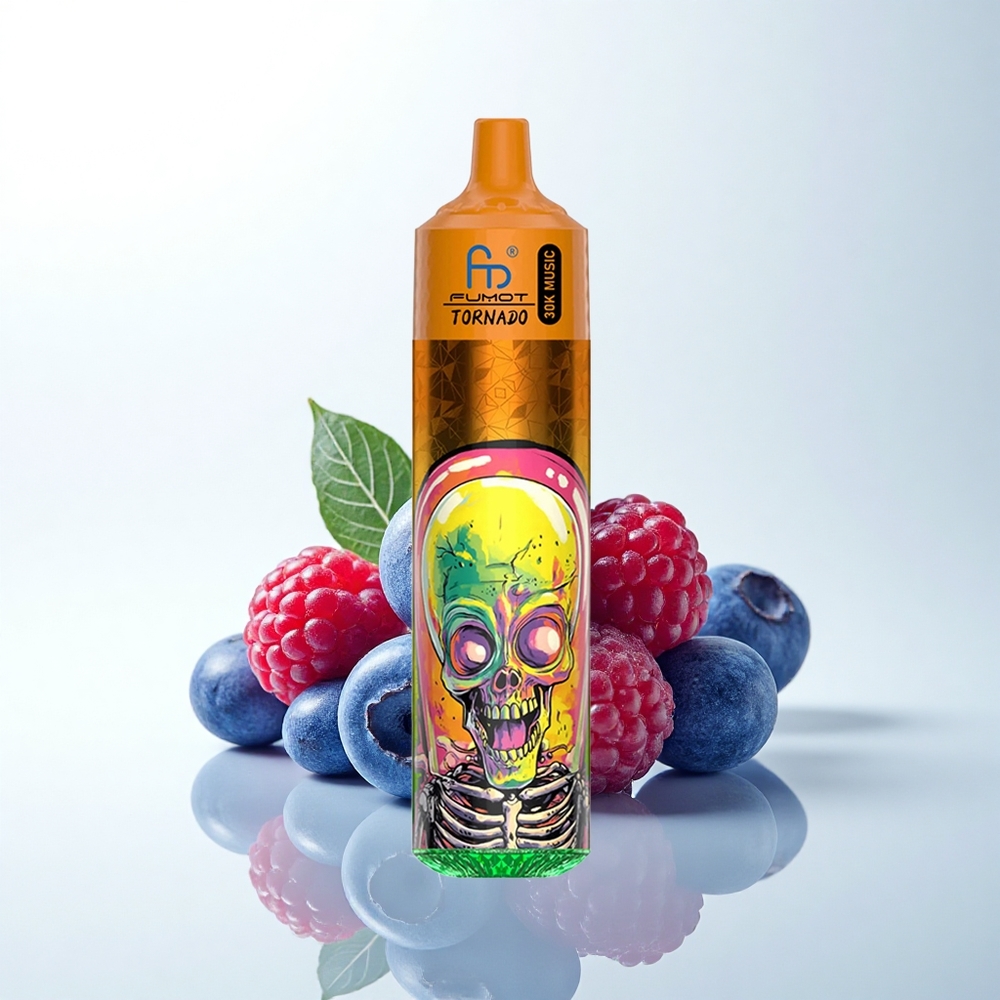 Fumot Randm Tornado 30000 Puffs ブルーベリーレーズベリー30mL2%メッシュコイル