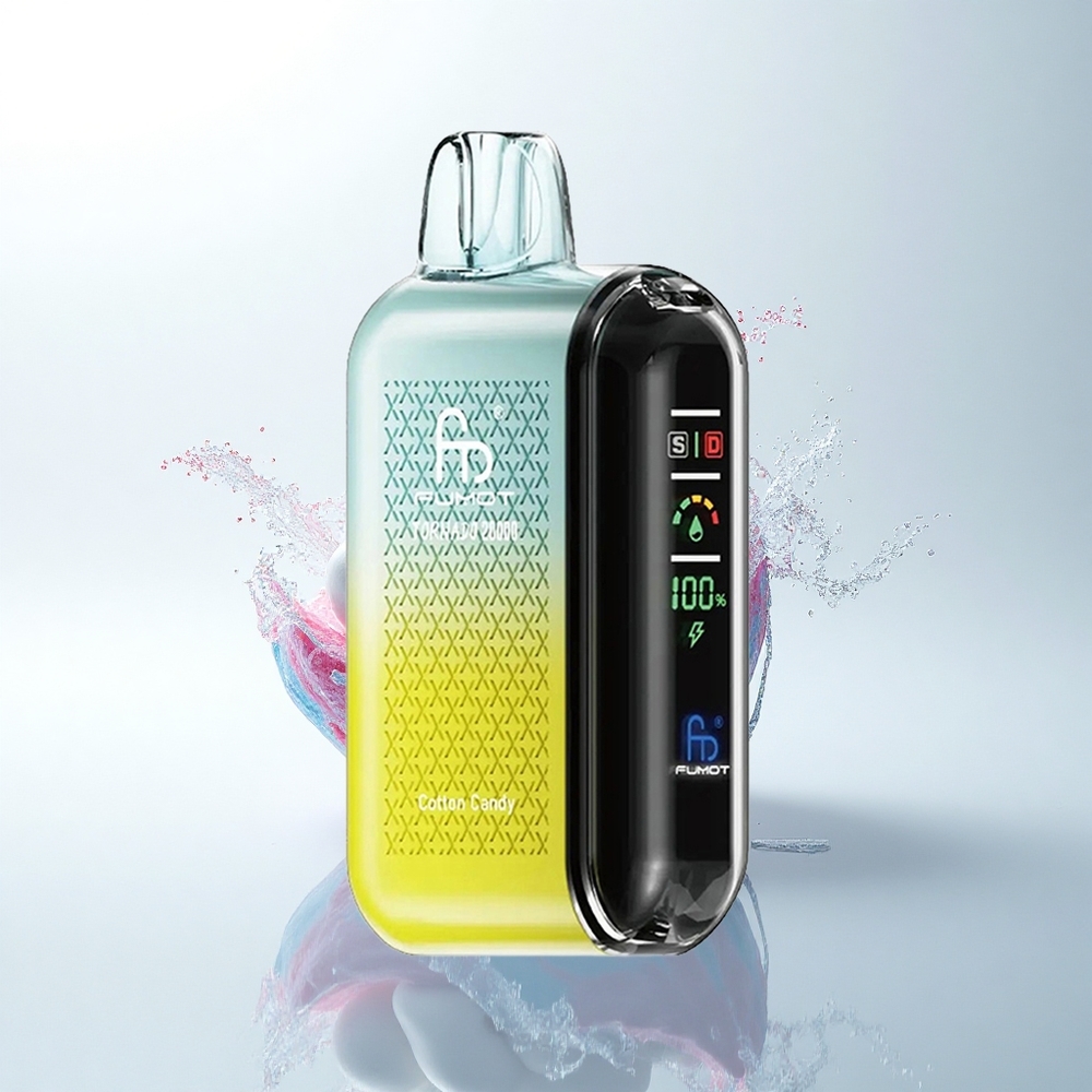 Fumot Tornado 20000 Puffs 綿あめデュアルメッシュコイル