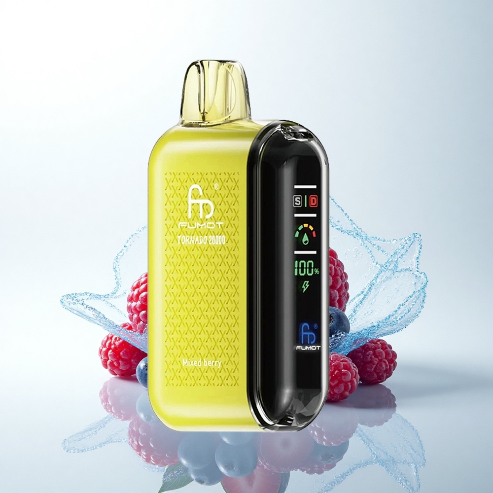 Fumot Tornado 20000 Puffs ベリーミックス デュアルメッシュコイル