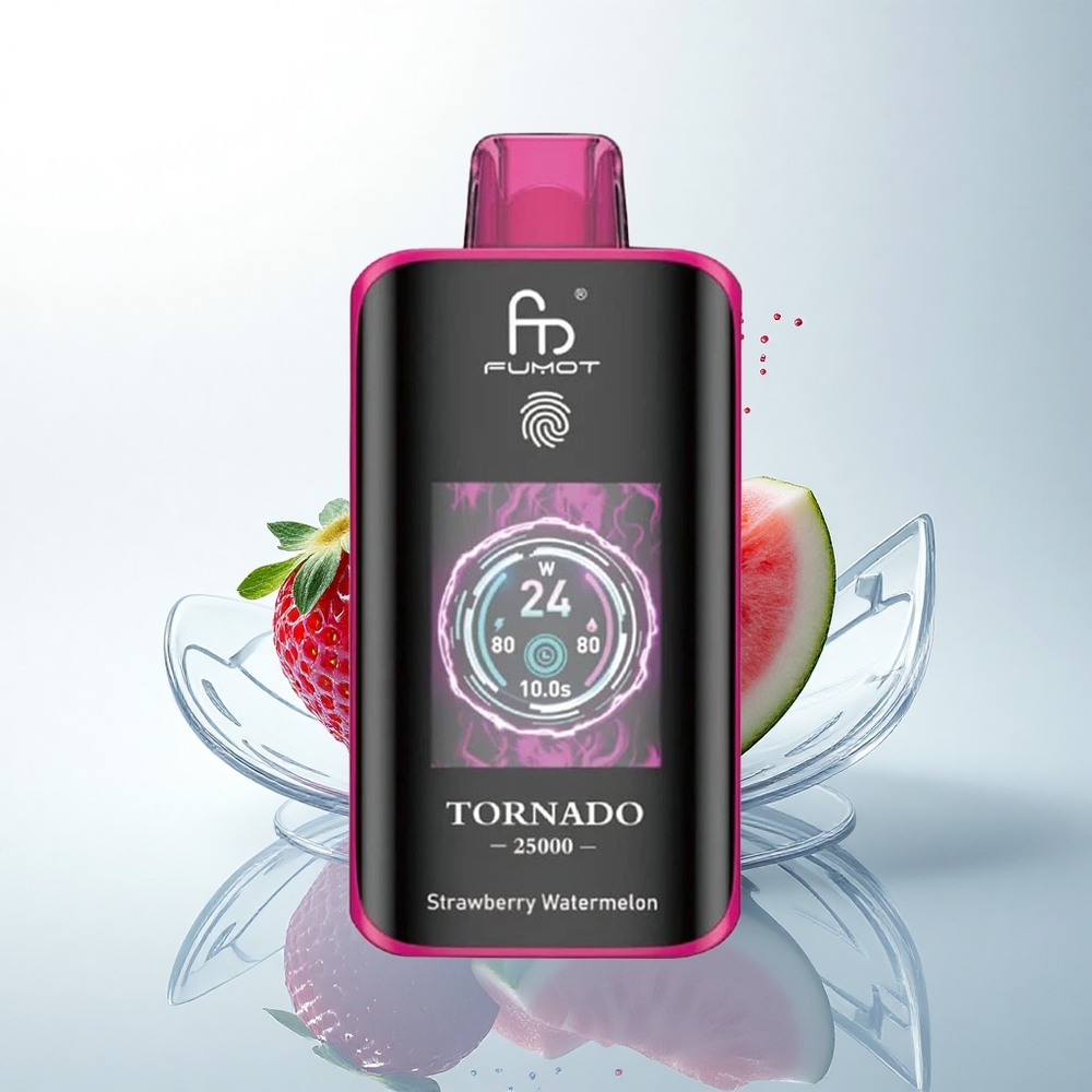 Fumot Tornado 25000 Puffs いちごスイカ 700mAh 20ml タイプC