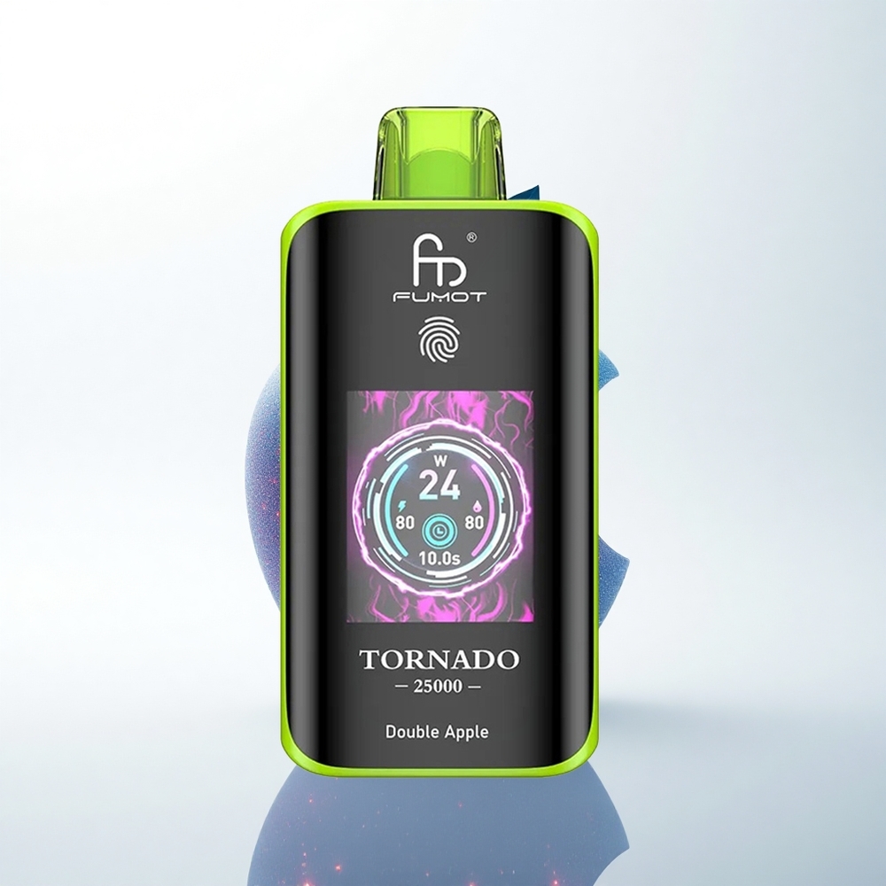 Fumot Tornado 25000 Puffs ダブルアップル 700mAh 20ml 充電式