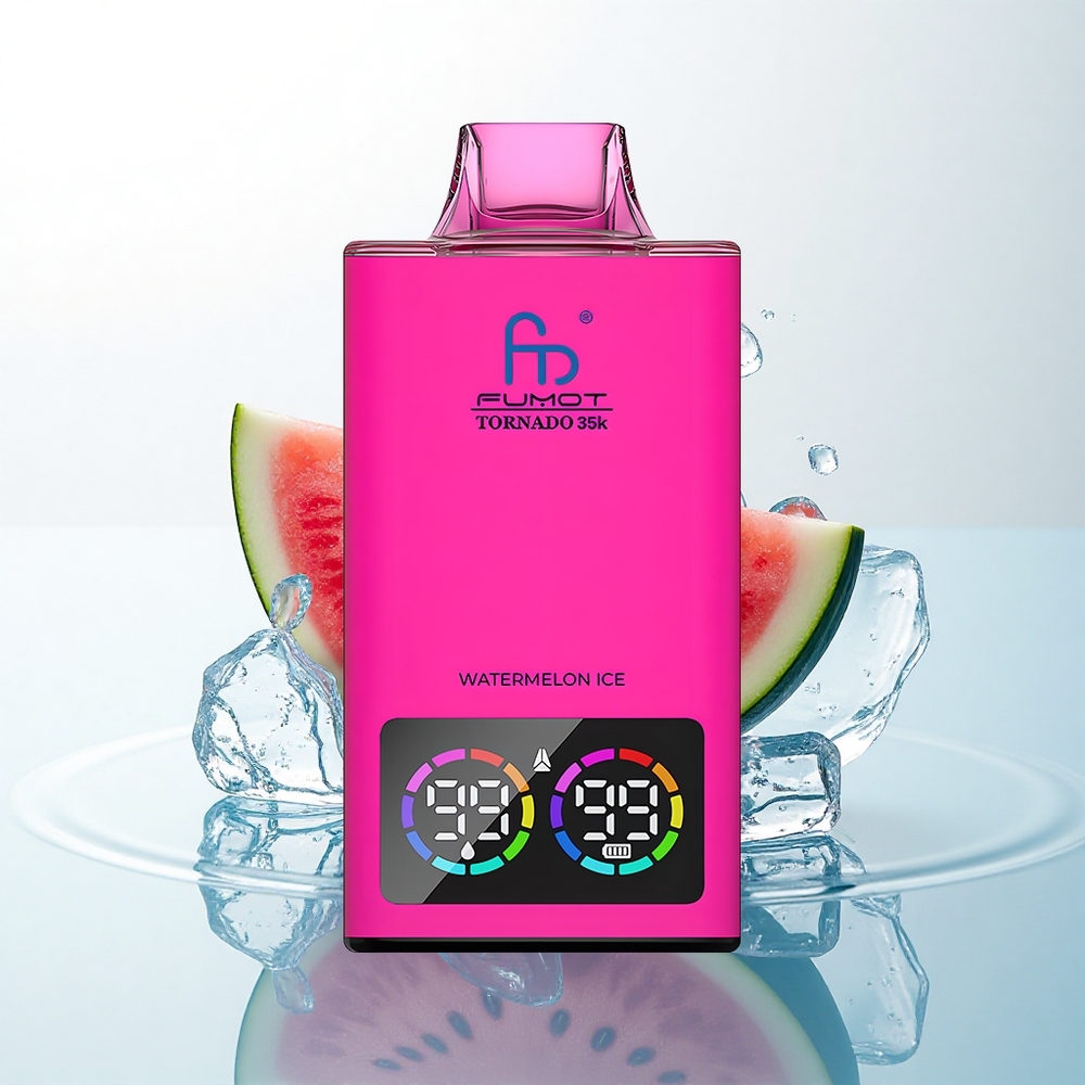 Fumot Tornado 35000 Puffs スイカアイス デュアルメッシュ RGB