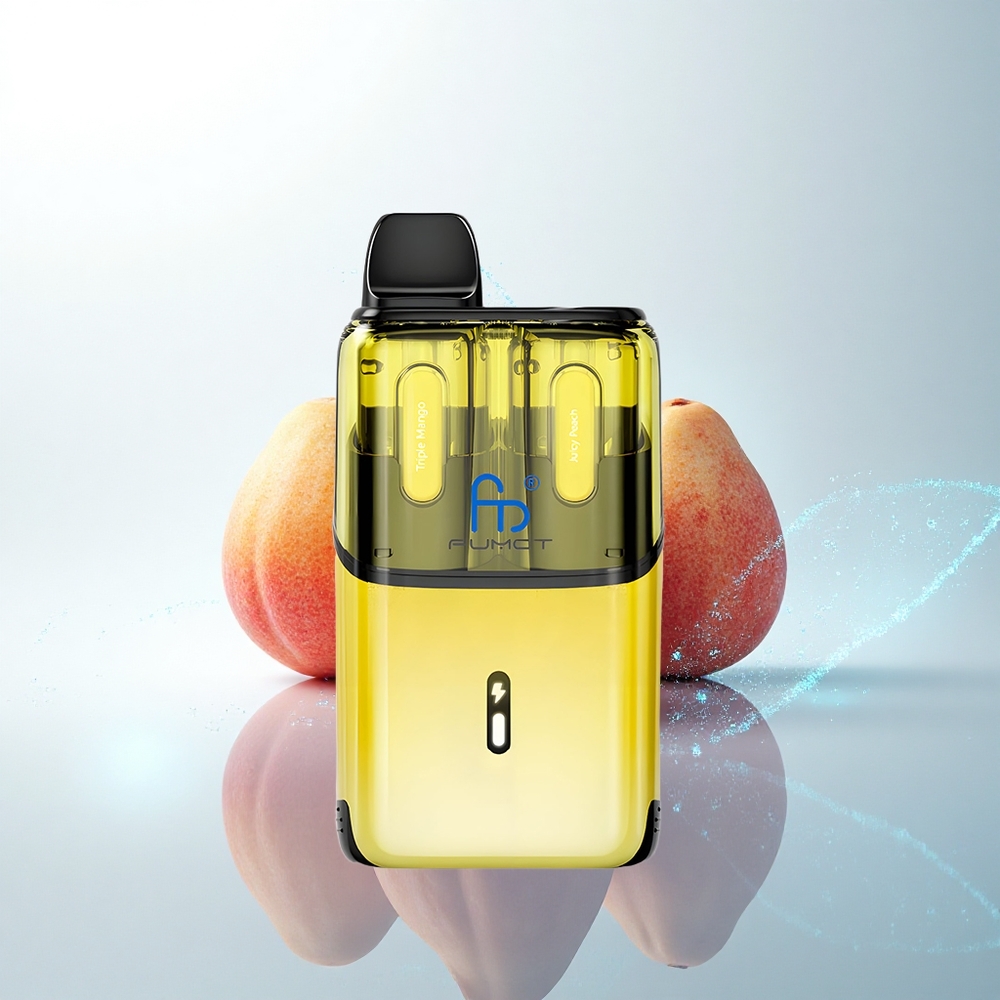 Fumot Ultra T32000 Puffs トリプルマンゴー - ジューシーピーチ & 800mAhバッテリー & 24mlリキッド