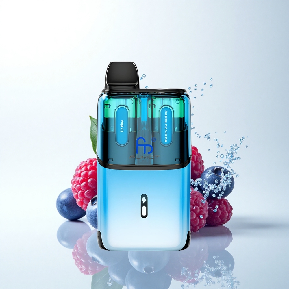 Fumot Ultra T32000 Puffs ブルーベリーサワーラズベリー 800mAh メッシュコイル