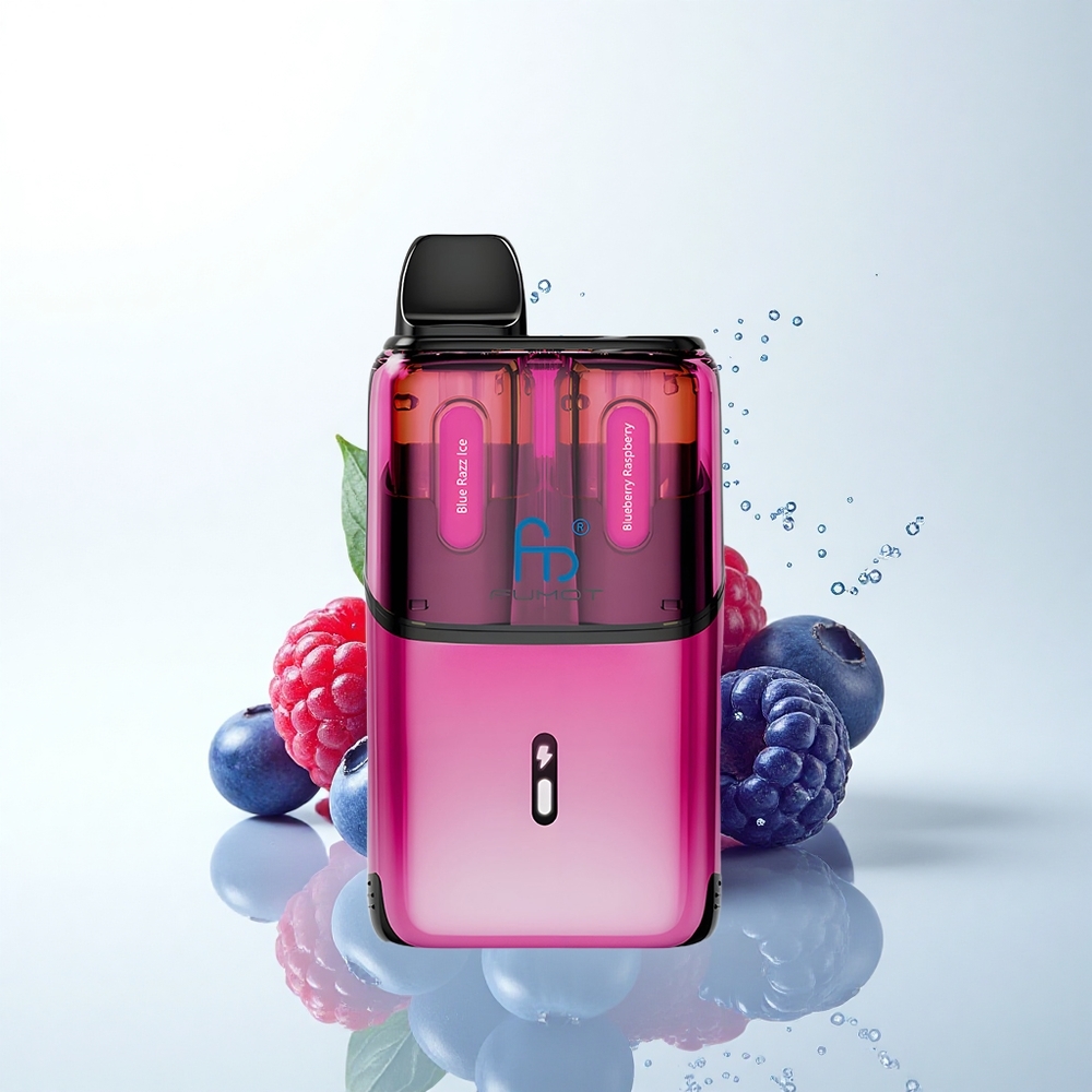 Fumot Ultra T32000 Puffs ブルーラズアイス メッシュコイル タイプC