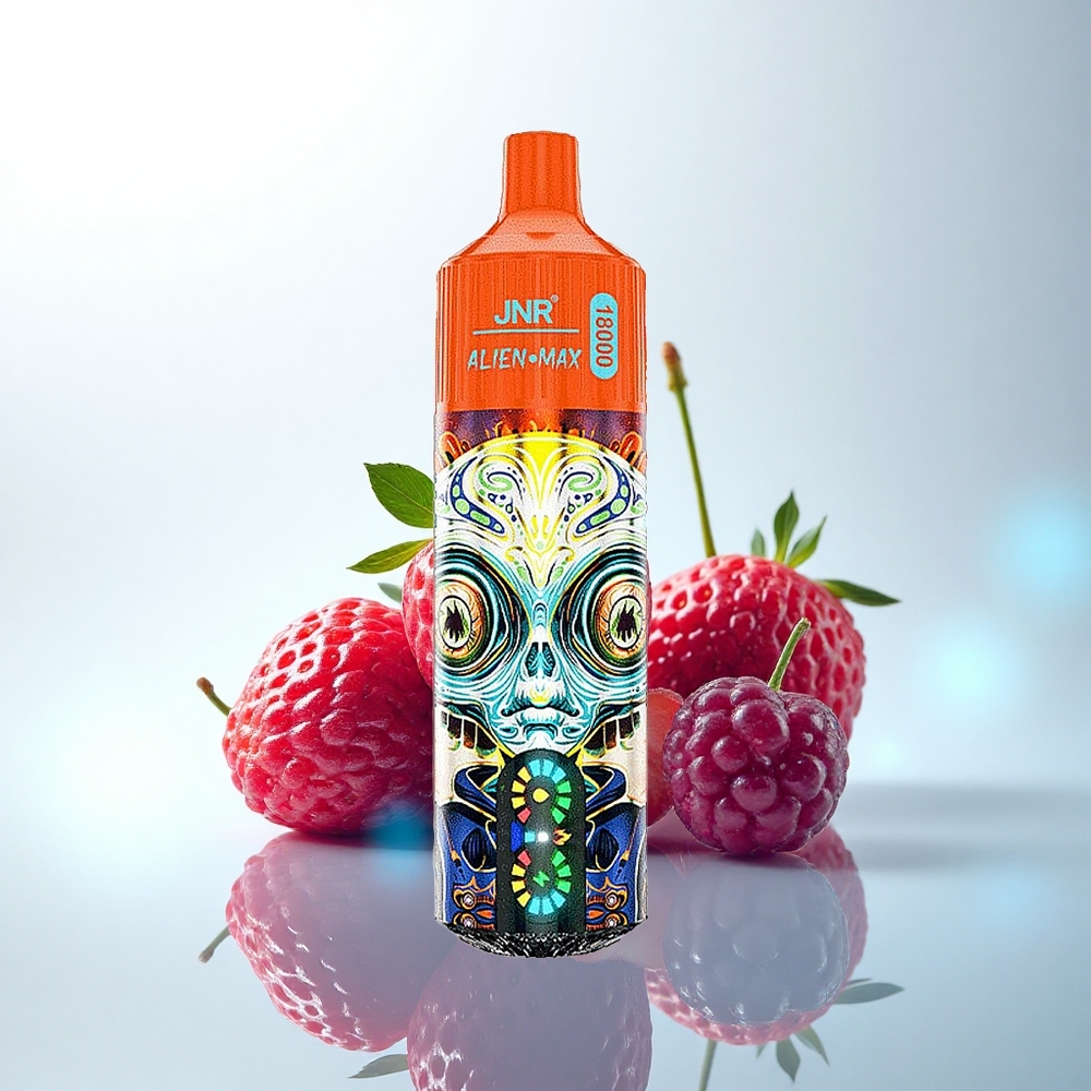 JNR Alien Max 18000 ストロベリーレッドチェリーデュアルコアLED