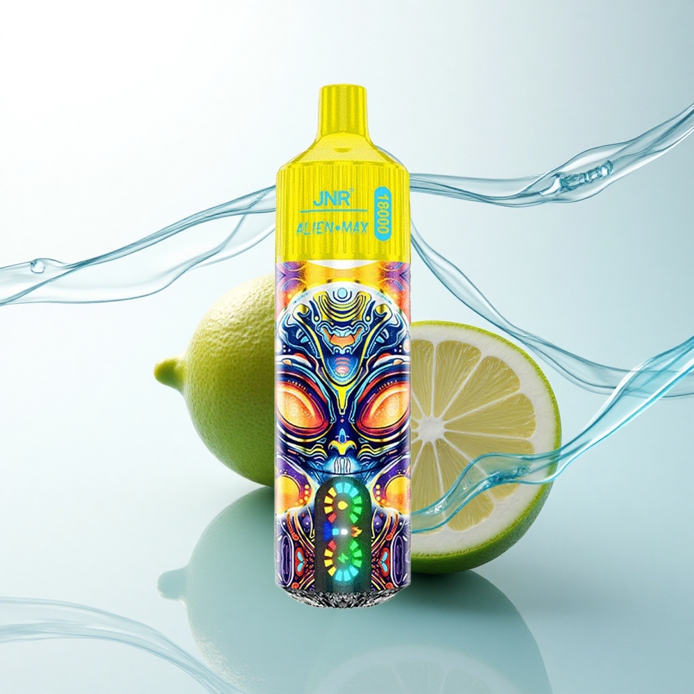 JNR Alien Max 18000 レモンライムデュアルメッシュ