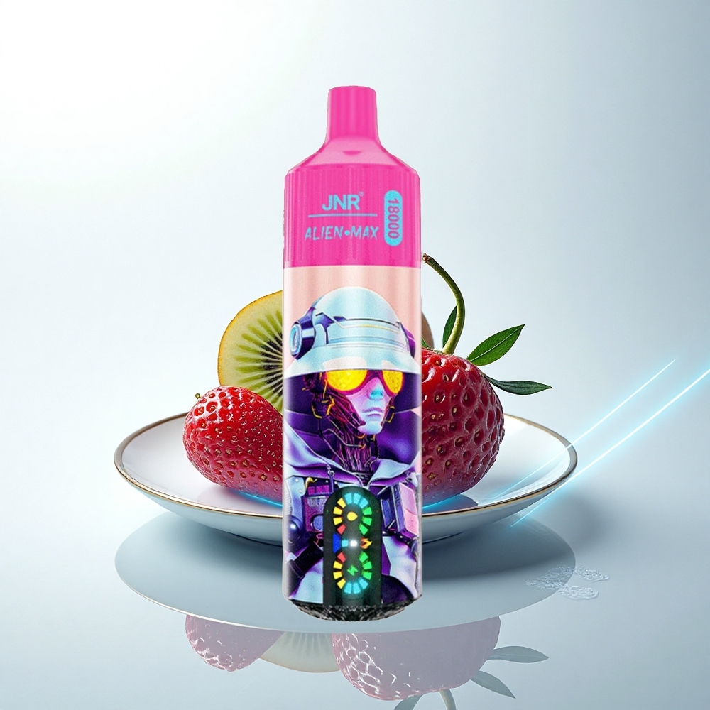 JNR Alien Max 18000 いちごキウイデュアルメッシュコア