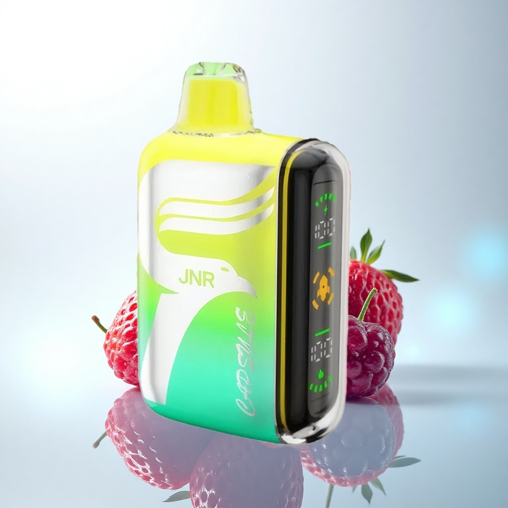 JNR Capsule 15000 イチゴラズベリーチェリー デュアルメッシュ スマートLED タイプCクイックチャージ