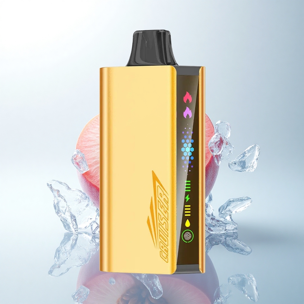 JNR Cruiser 12000 ピーチアイス デュアルメッシュ 3500mAh