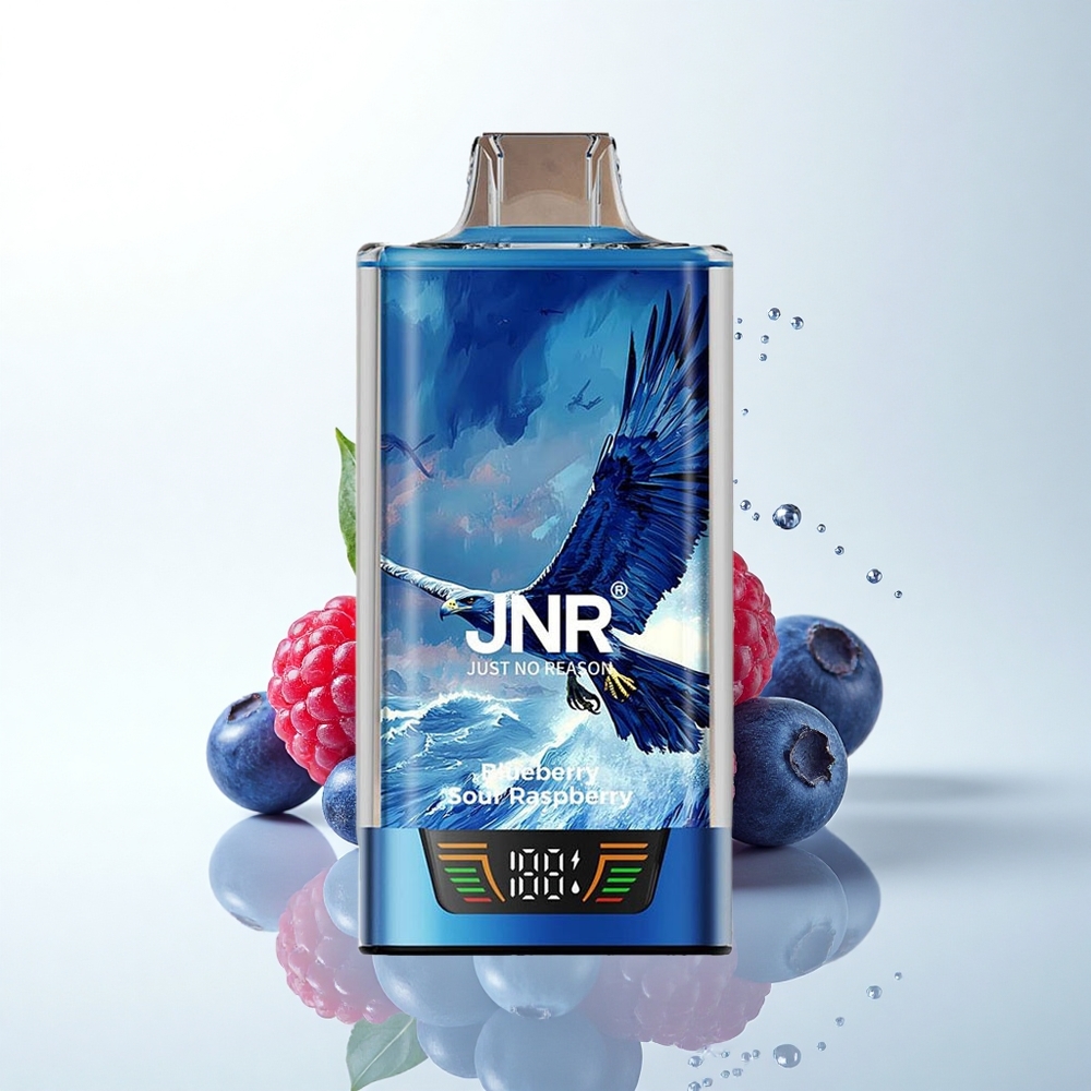 JNR Falcon Pro 28000 ブルーベリーサワーラズベリー 30ml 950mAh デュアルメッシュ