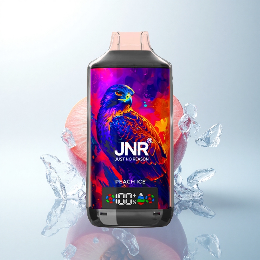 JNR Falcon X 18000 ピーチアイス デュアルメッシュコイル 24ml