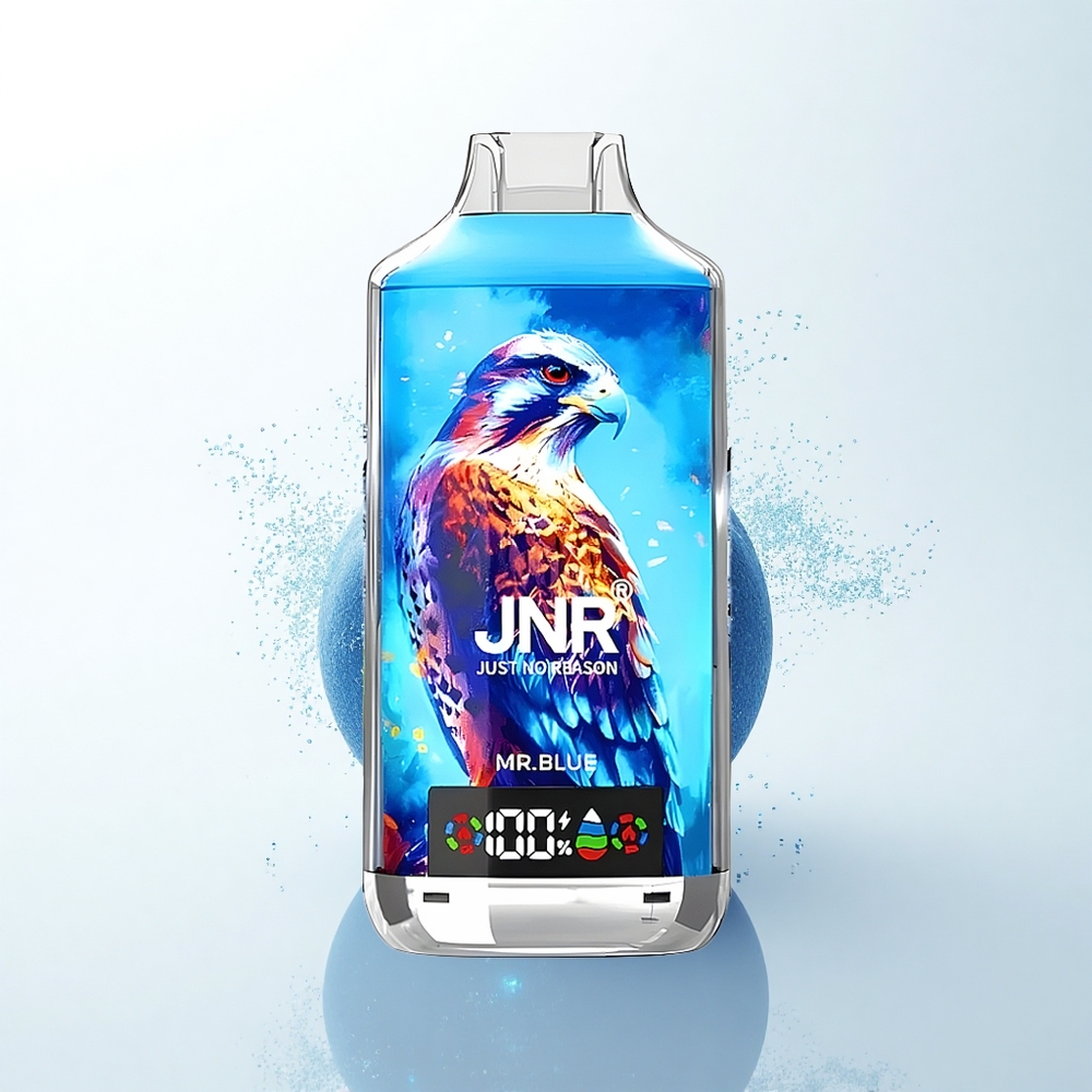 JNR Falcon X 18000 ブルー デュアルメッシュ 750mAh