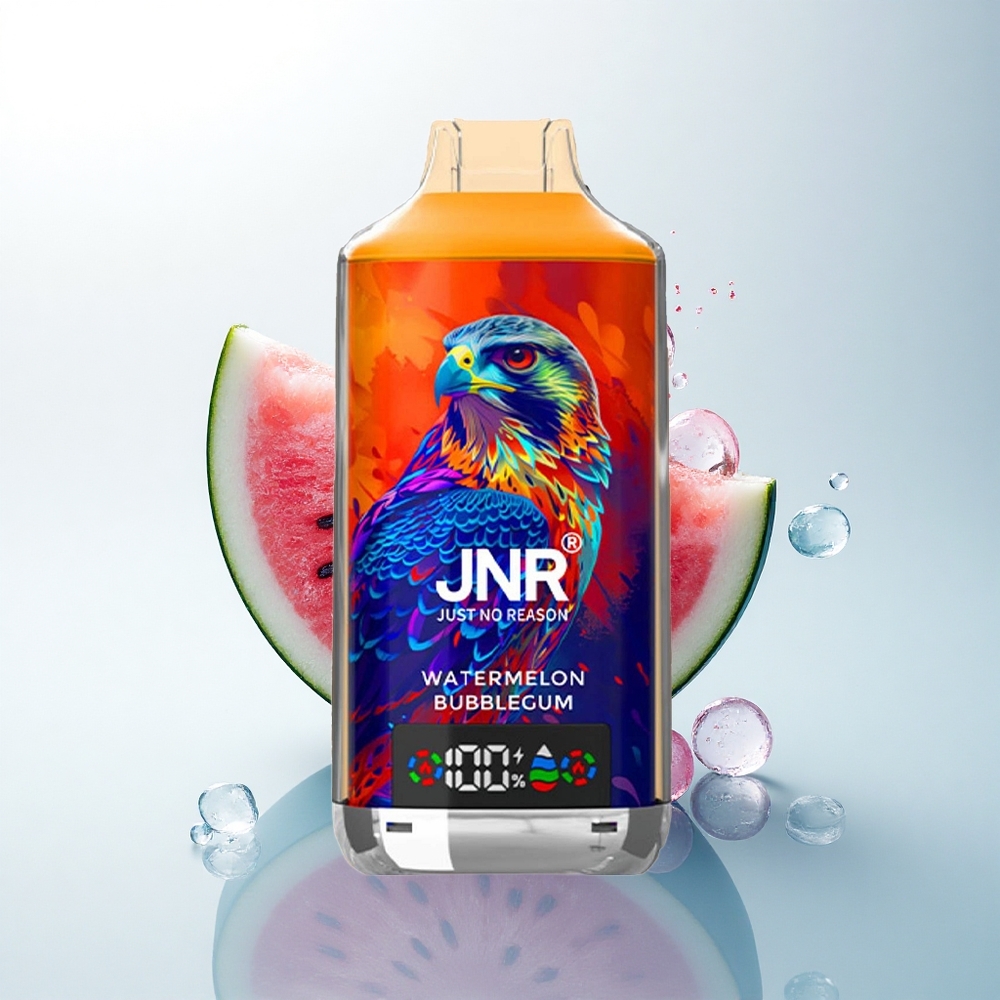 JNR Falcon X 18000 スイカバブルガム 750mAh デュアルメッシュコイル