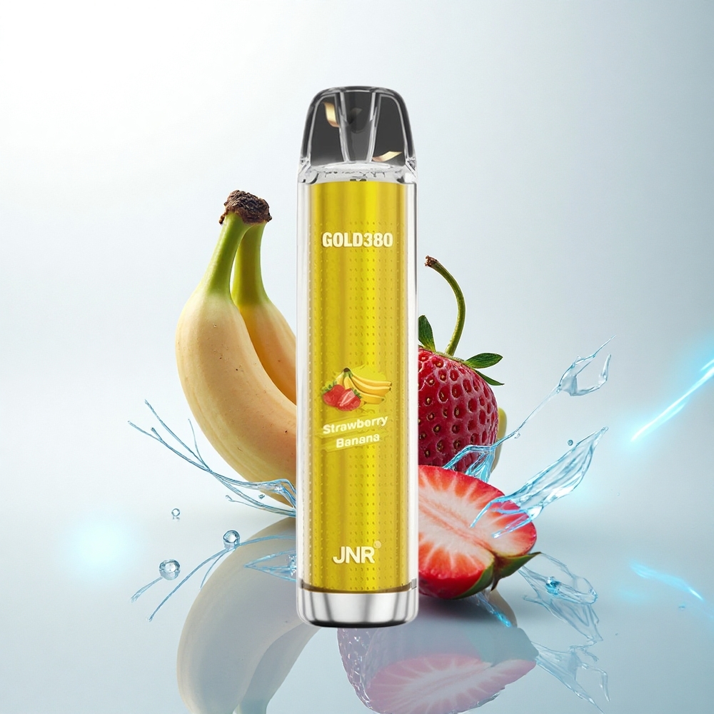 JNR Gold380 6000 いちごバナナ 1500mAh メッシュコイル