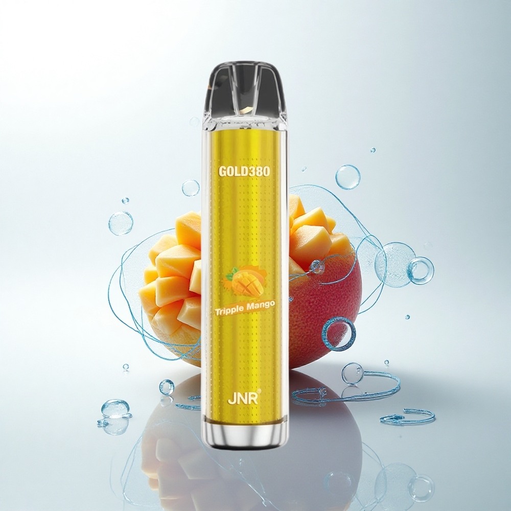 JNR Gold380 6000 トリプルマンゴー 6000パフ 1500mAh 1.0ohm