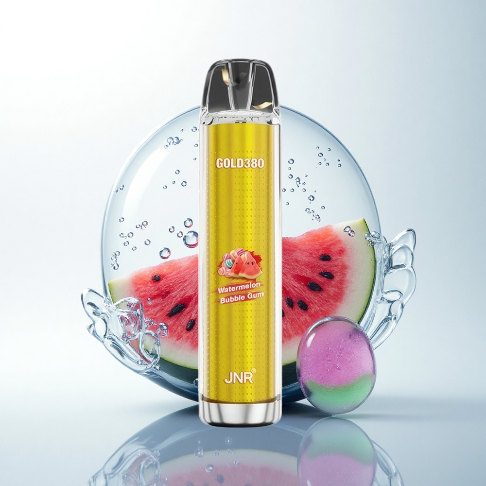 JNR Gold380 6000 スイカバブルガム6000パフ スイカバブルガム1500mAh スイカバブルガムメッシュコイル
