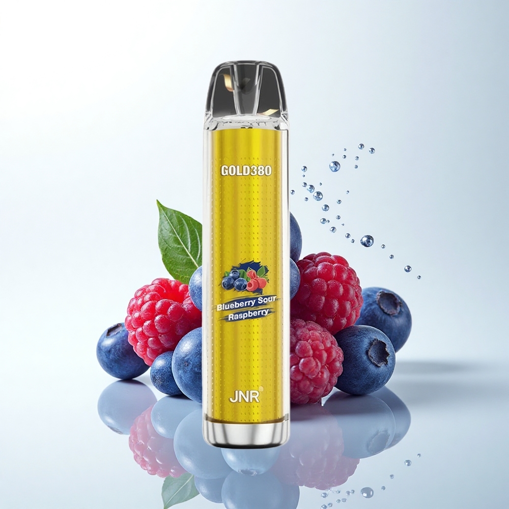 JNR Gold380 6000 ブルーベリーサワーラズベリー 6000パフ 1.0オーム 13ml