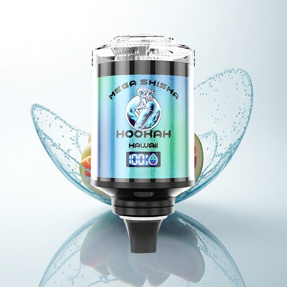 JNR Mega Shisha Hookah 100K ハワイスマートスクリーン2200mAh