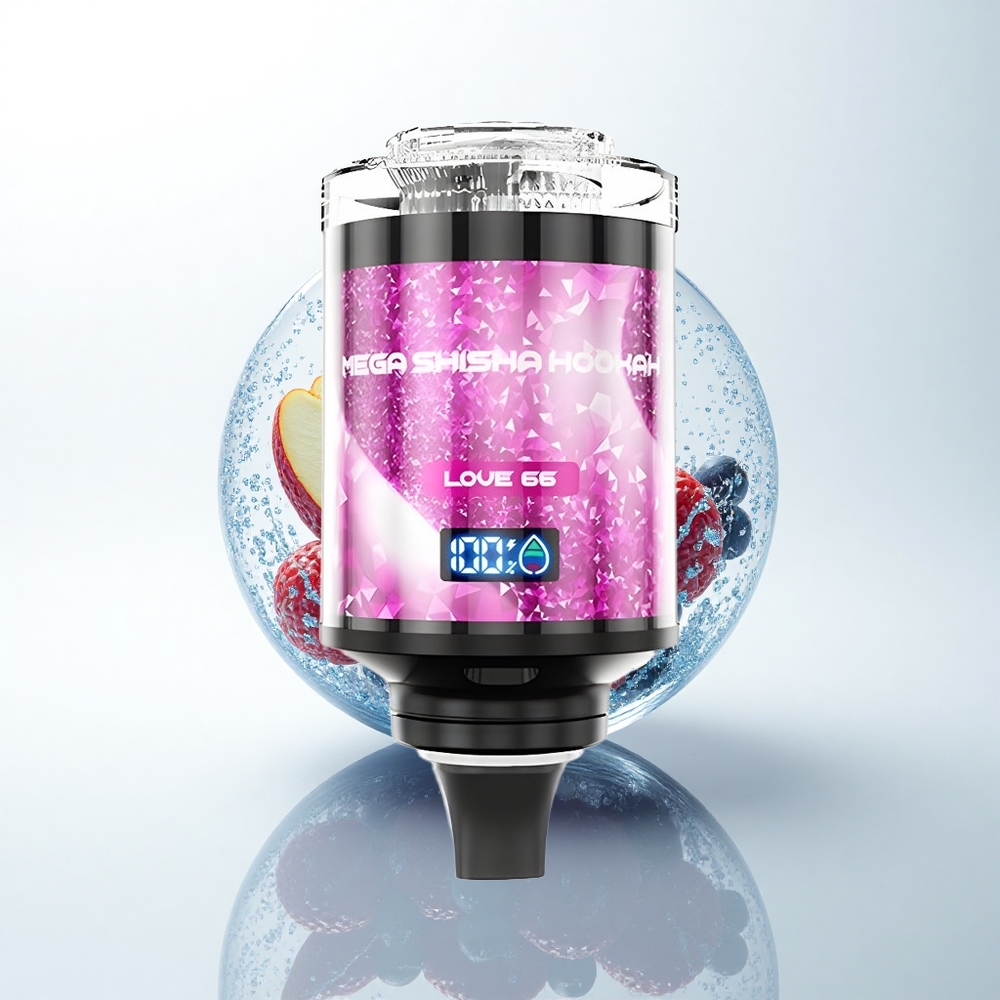 JNR Mega Shisha Hookah 100K 愛 66 スマートスクリーン