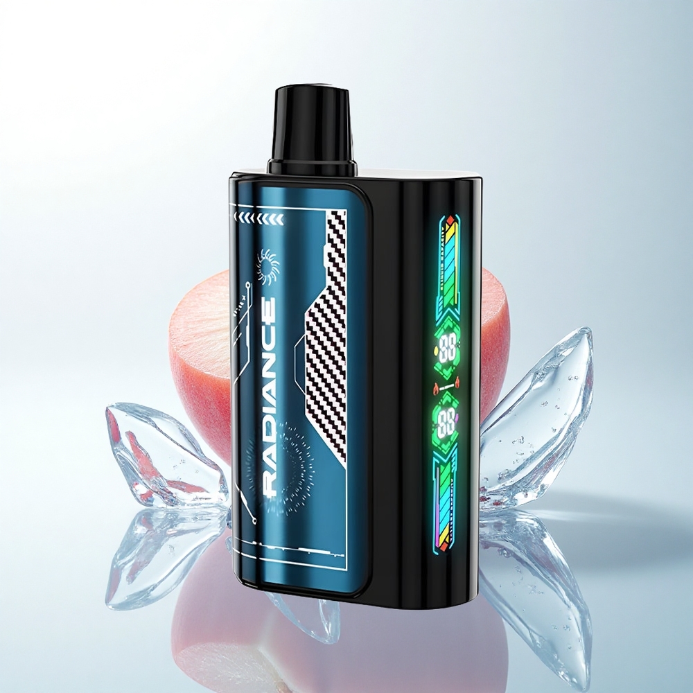 JNR Radiance 31000 夏桃氷デュアルメッシュ 28ml スマートスクリーン