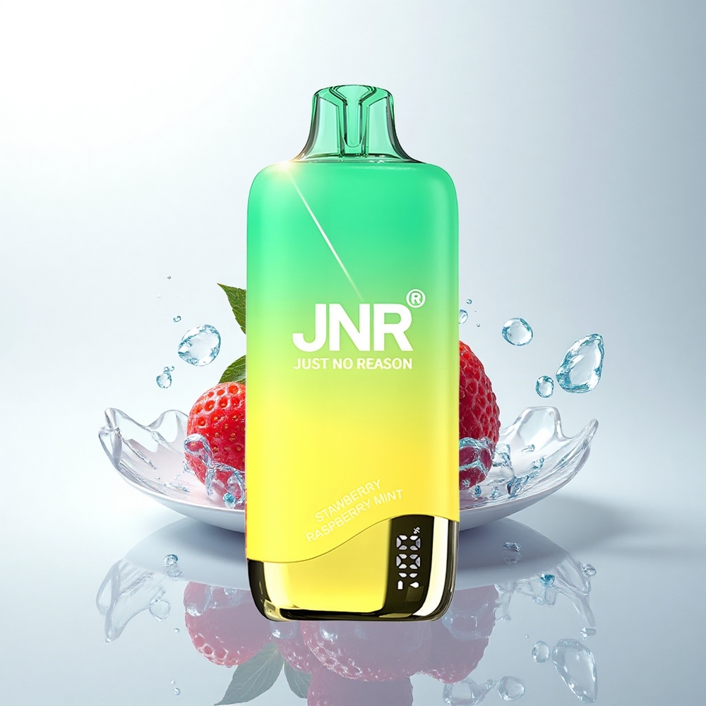 JNR Rainbow 10500 いちご桃ミント 600mAh 18ml