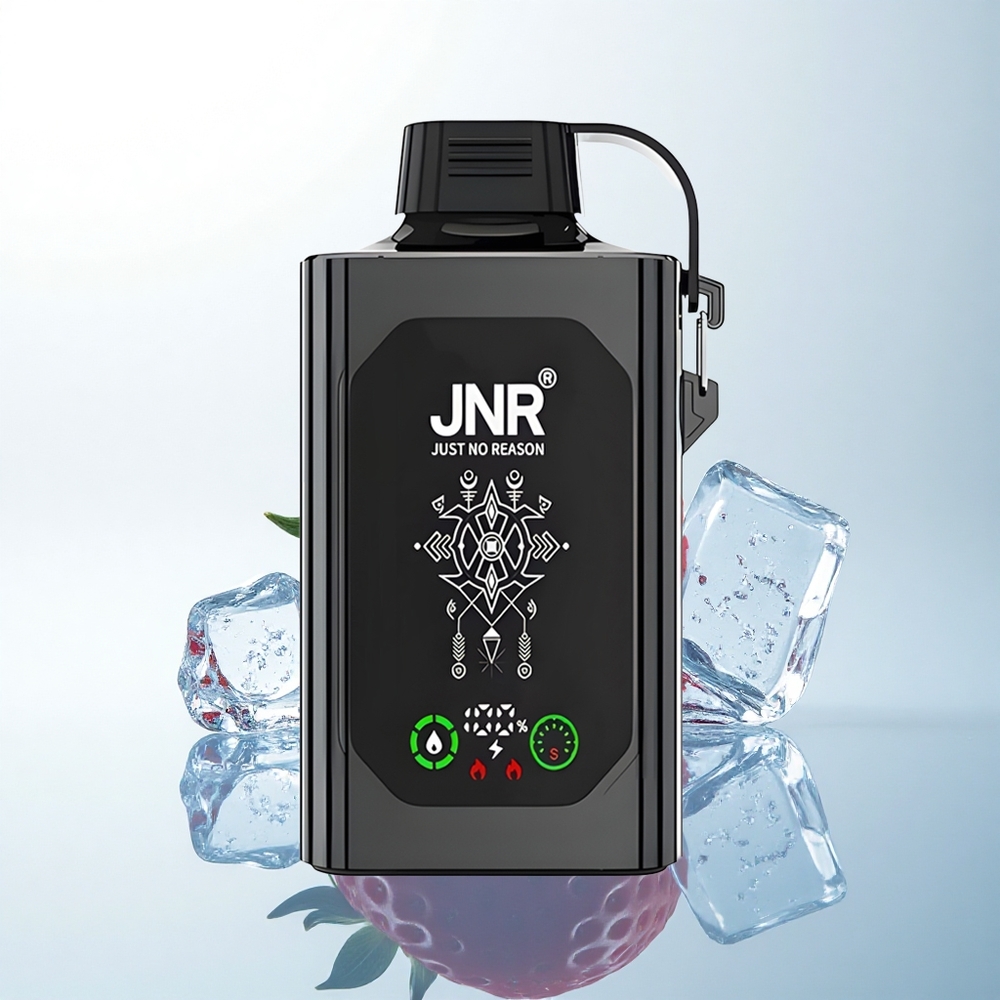 JNR Shisha Hookah Box 20500 ストロベリーアイス デュアルメッシュコイル タイプCクイックチャージ