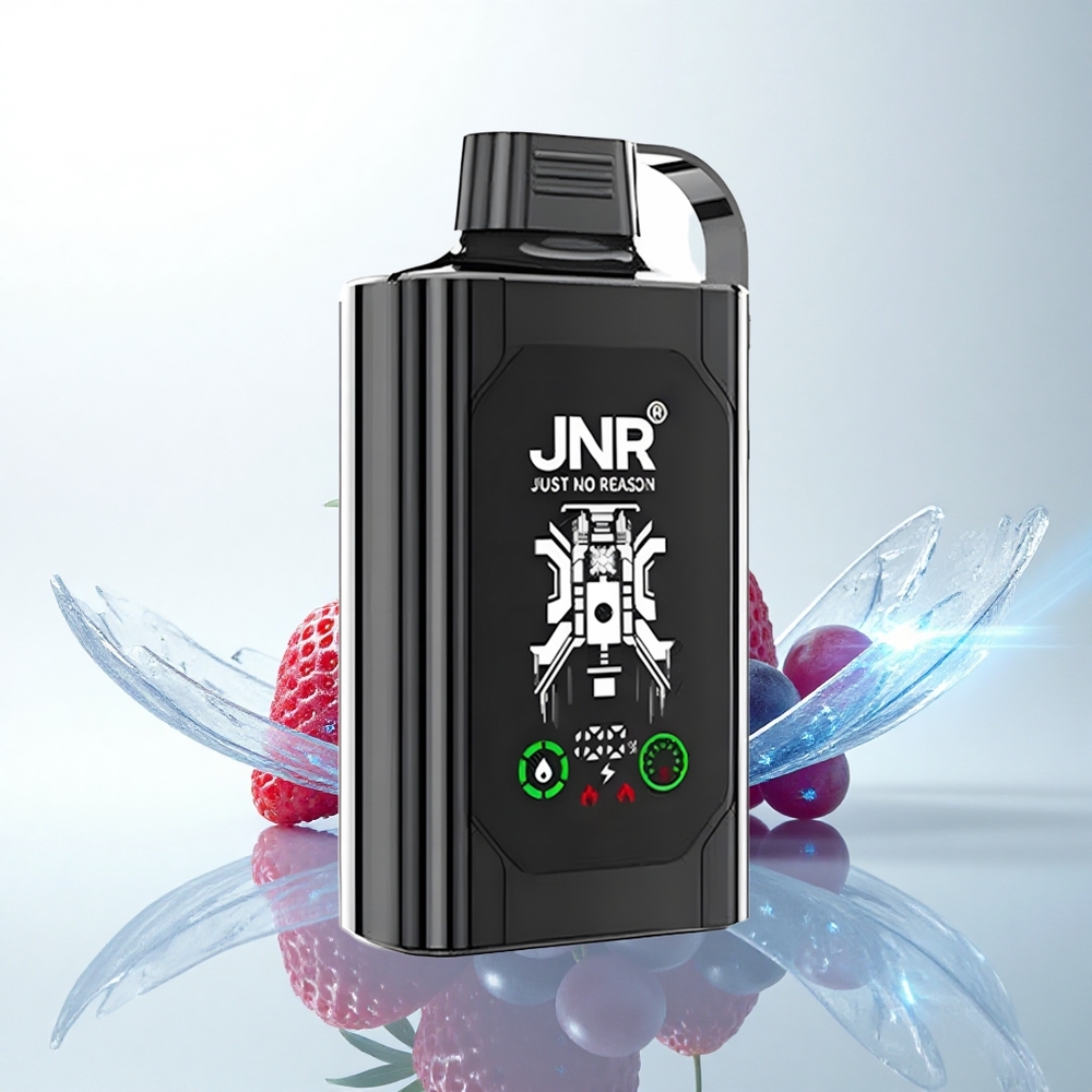 JNR Shisha Hookah Box 20500 いちごぶどう HDディスプレイ デュアルメッシュコイル