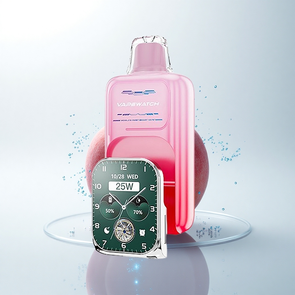 JNR VapeWatch 30000 ジョージアピーチ デュアルメッシュ 19mL 5%
