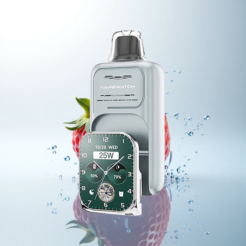 JNR VapeWatch 30000 ストロベリーアイス デュアルメッシュ 19mL 5%