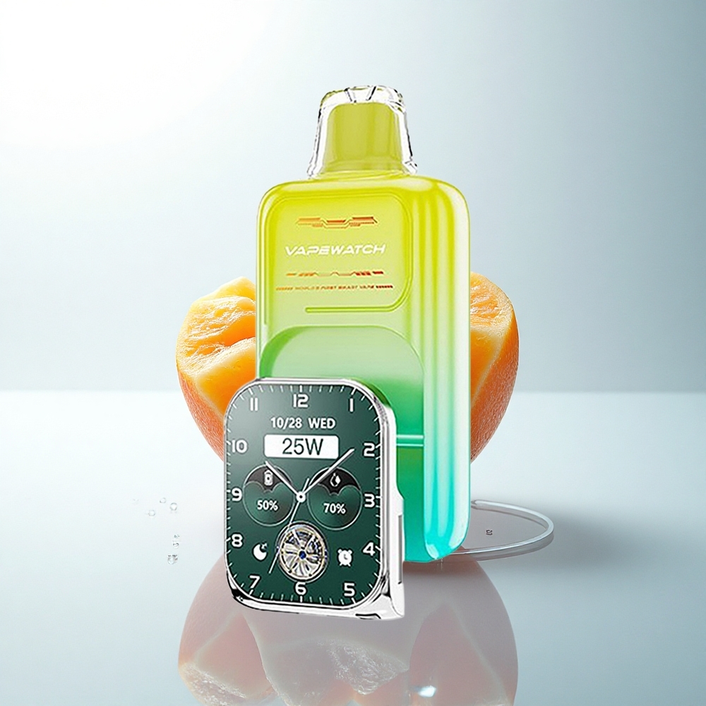 JNR VapeWatch 30000 オレンジマンゴー デュアルメッシュ クイックチャージ