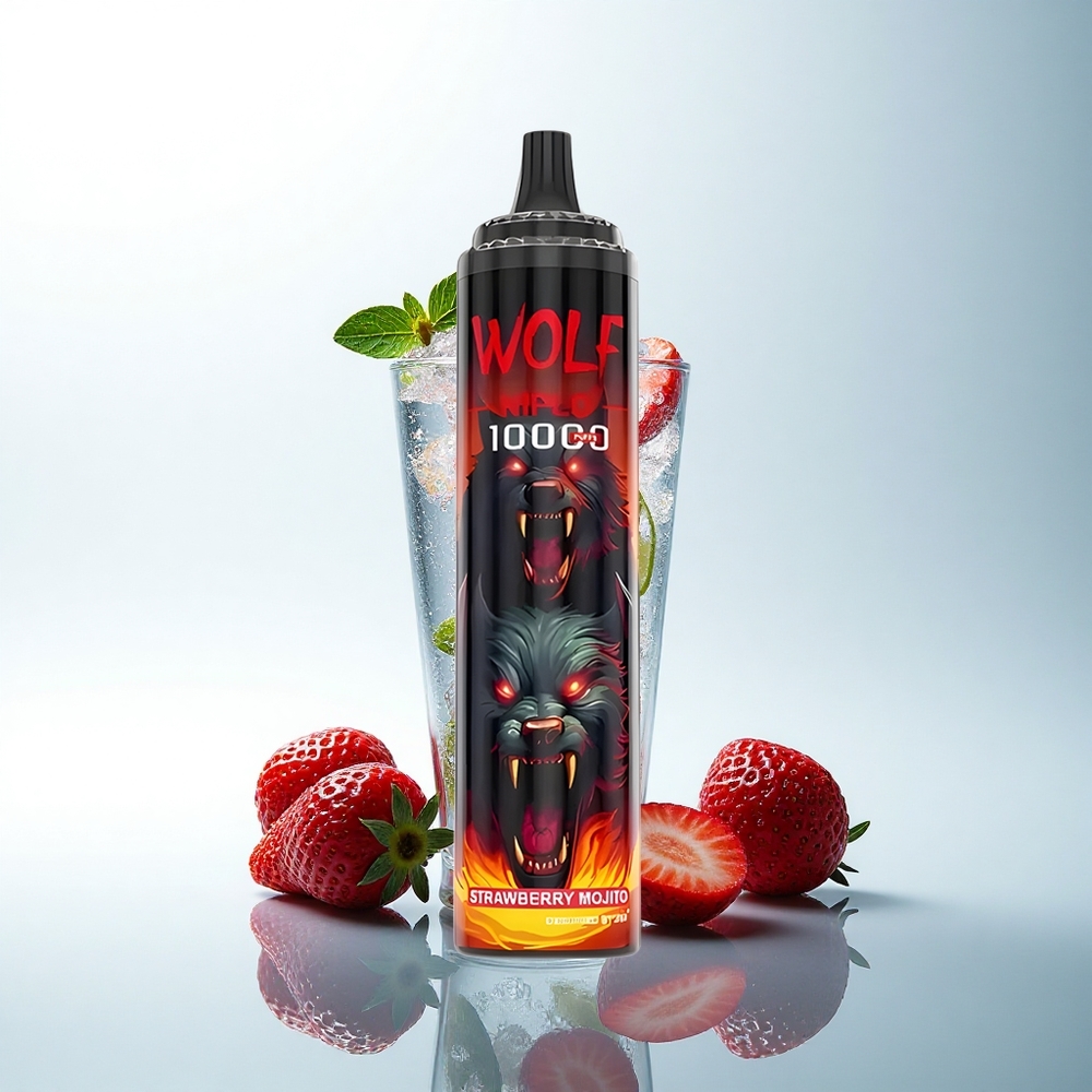 JNR Wolf Niplo 10000 ストロベリーモヒート 1.0オーム 20ml