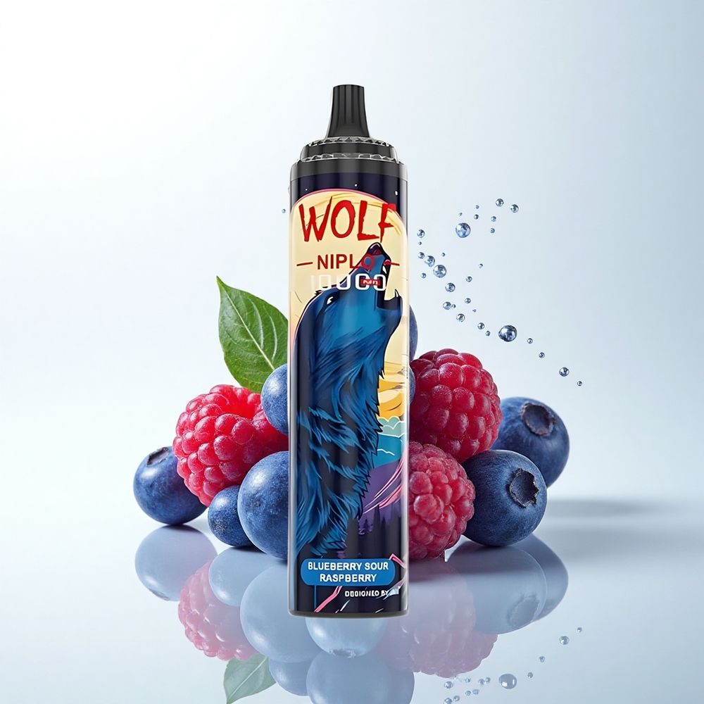 JNR Wolf Niplo 10000 ブルーベリーサワーラズベリー 20ml 5% Type-C