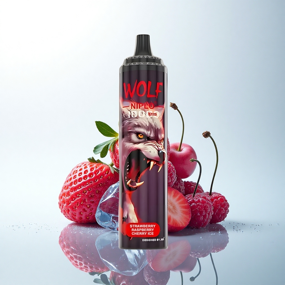 JNR Wolf Niplo 10000 ストロベリーレッドチェリーアイス 20ml 5% Type-C