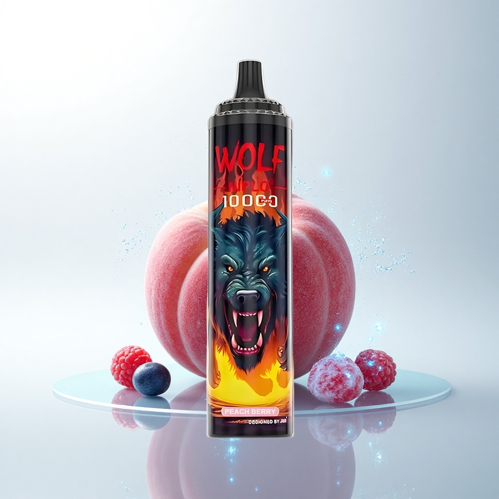 JNR Wolf Niplo 10000 ピーチベリー650mAh
