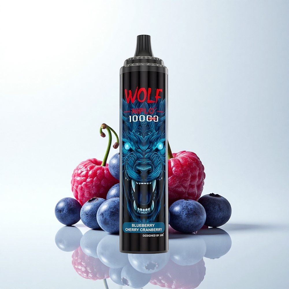 JNR Wolf Niplo 10000 ブルーベリー チェリー クランベリー タイプC 20ml 5%