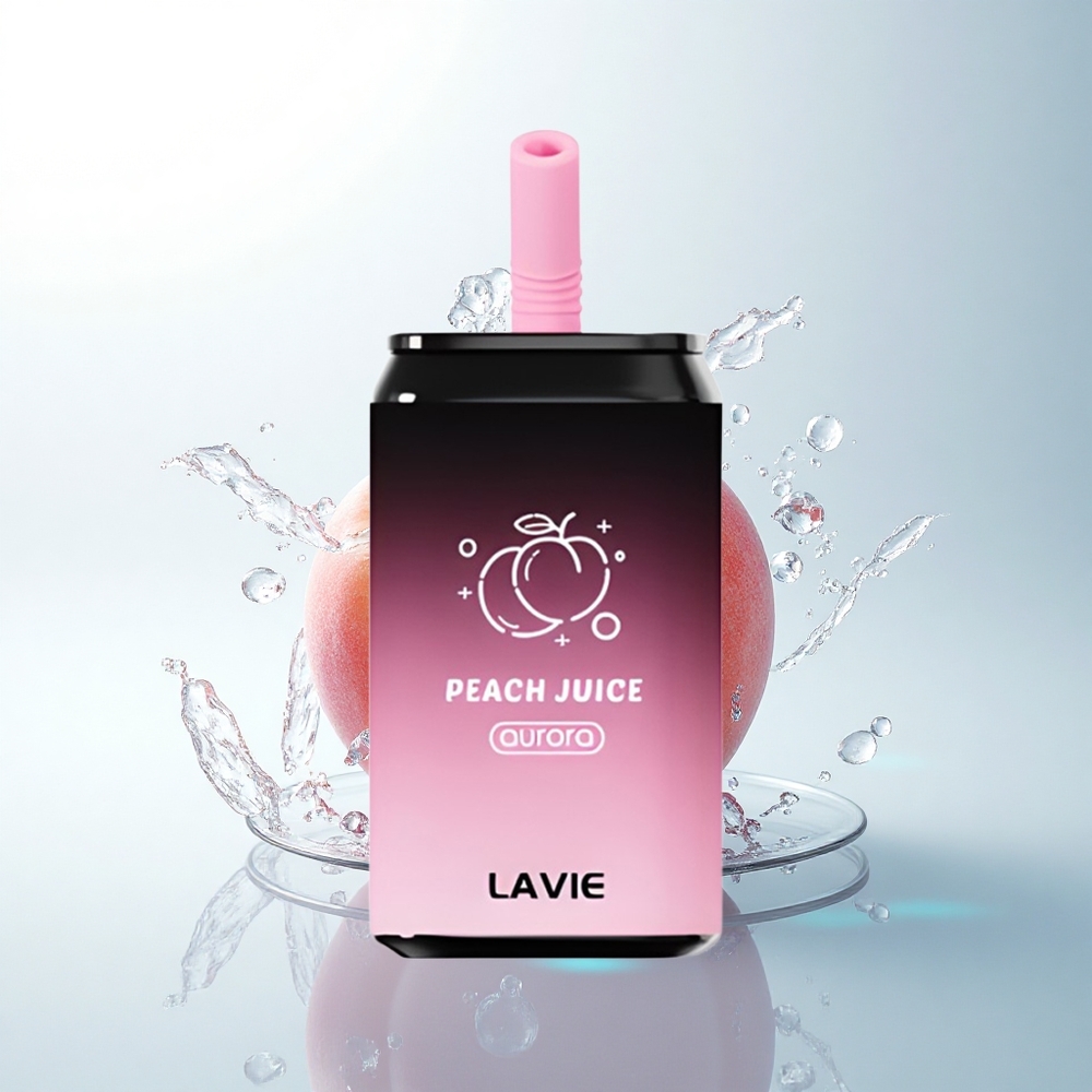 Lavie Aurora 11000 Puffs ピーチジュース 22ML 5%