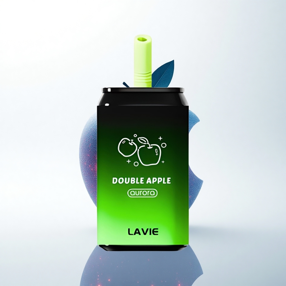 Lavie Aurora 11000 Puffs ダブルアップル 22ML 5%