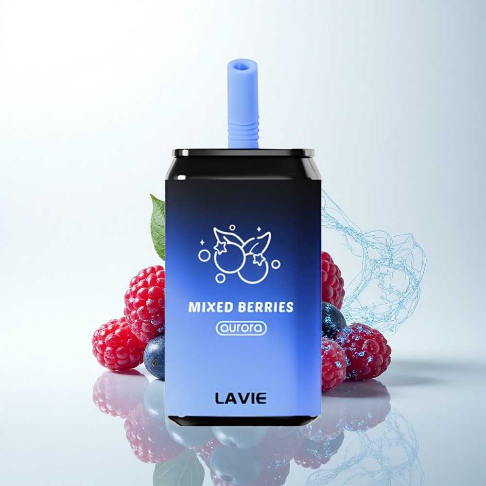 Lavie Aurora 11000 Puffs ミックスベリー 650mAh 22ML