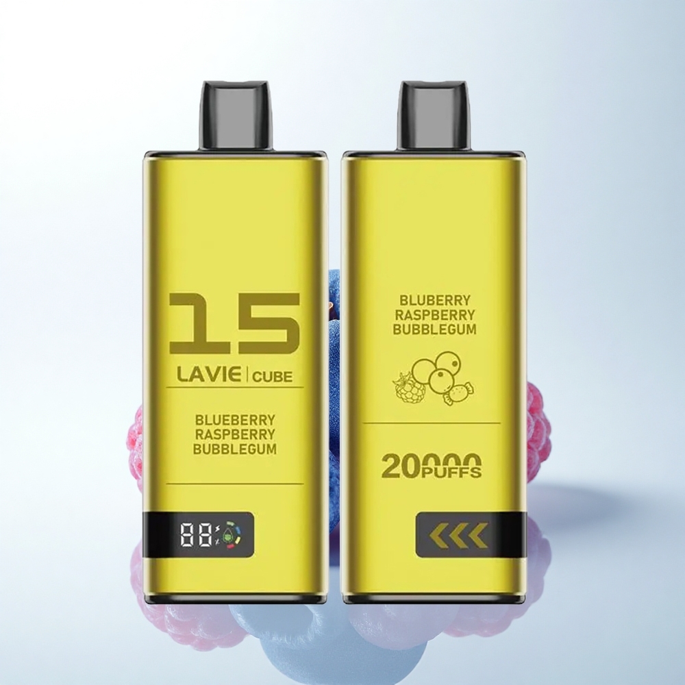 Lavie Cube 20000 Puffs ブルーベリーラズベリーバブルガム28ML600mAh
