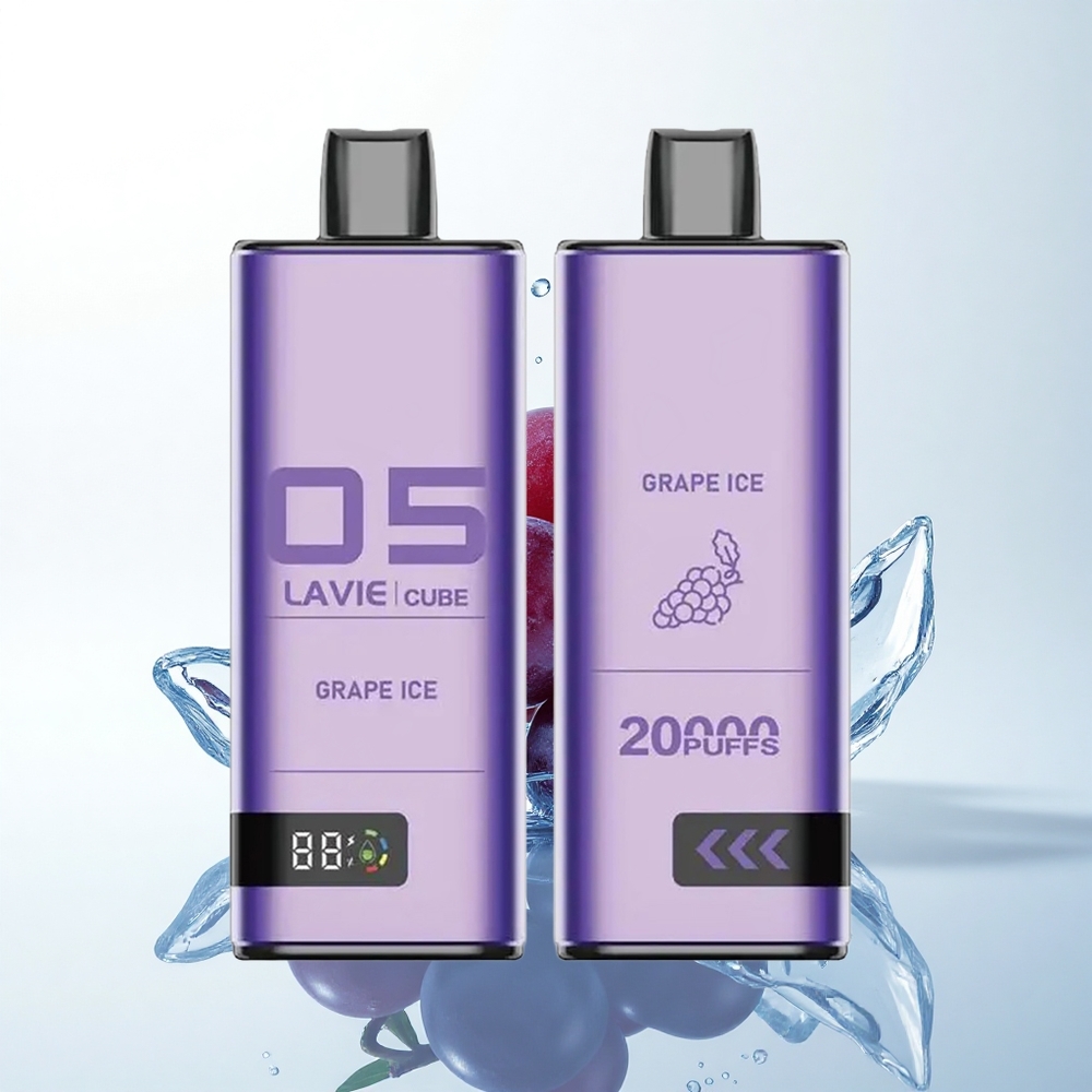 Lavie Cube 20000 Puffs グレープアイス 28ML 5%