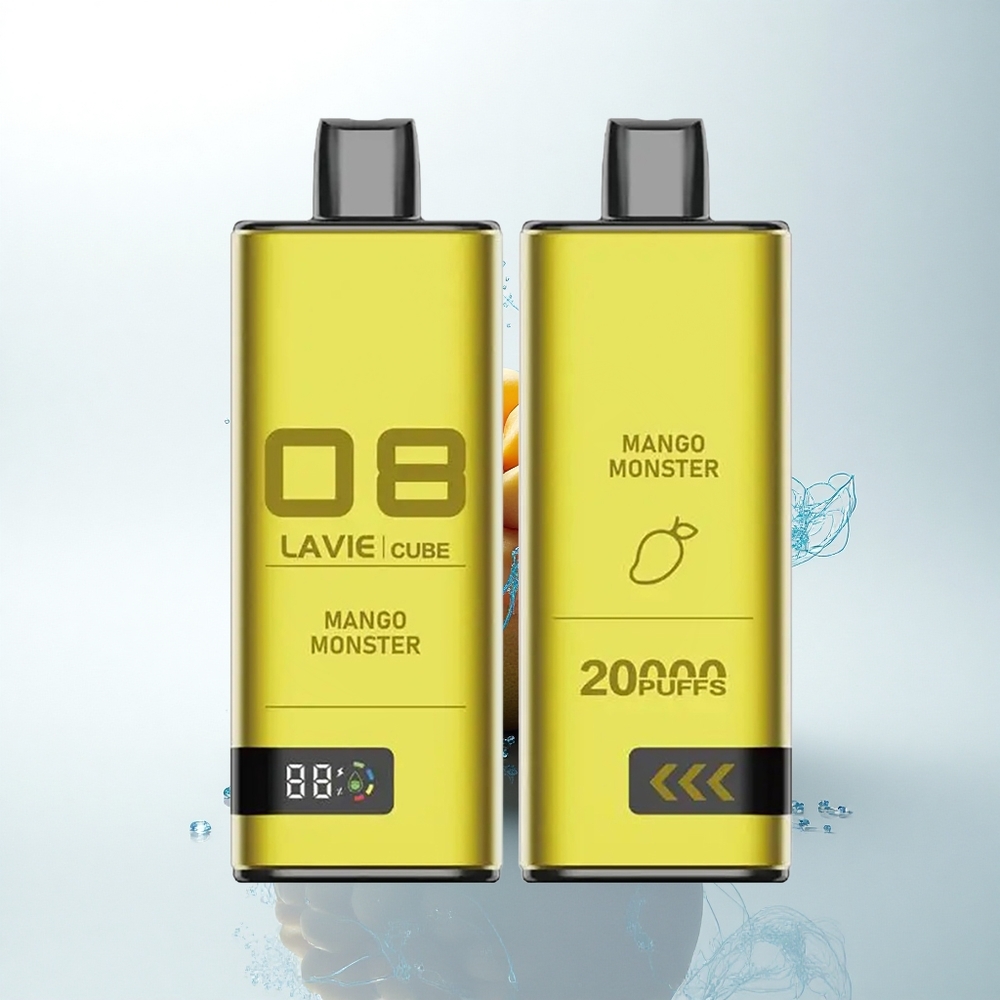 Lavie Cube 20000 Puffs モンスターマンゴー 28ML 600mAh Type C