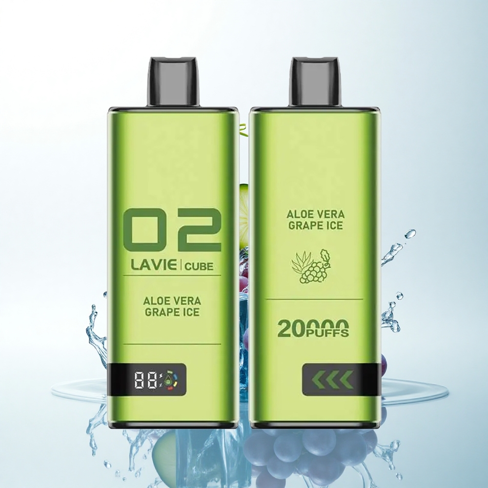 Lavie Cube 20000 Puffs アロエベラグレープアイス TypeC 28ML