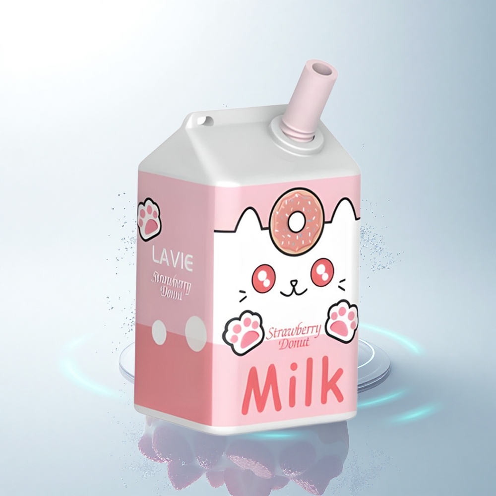 Lavie Milk 7000 Puffs 苺ドーナツ 16ML 600mAh